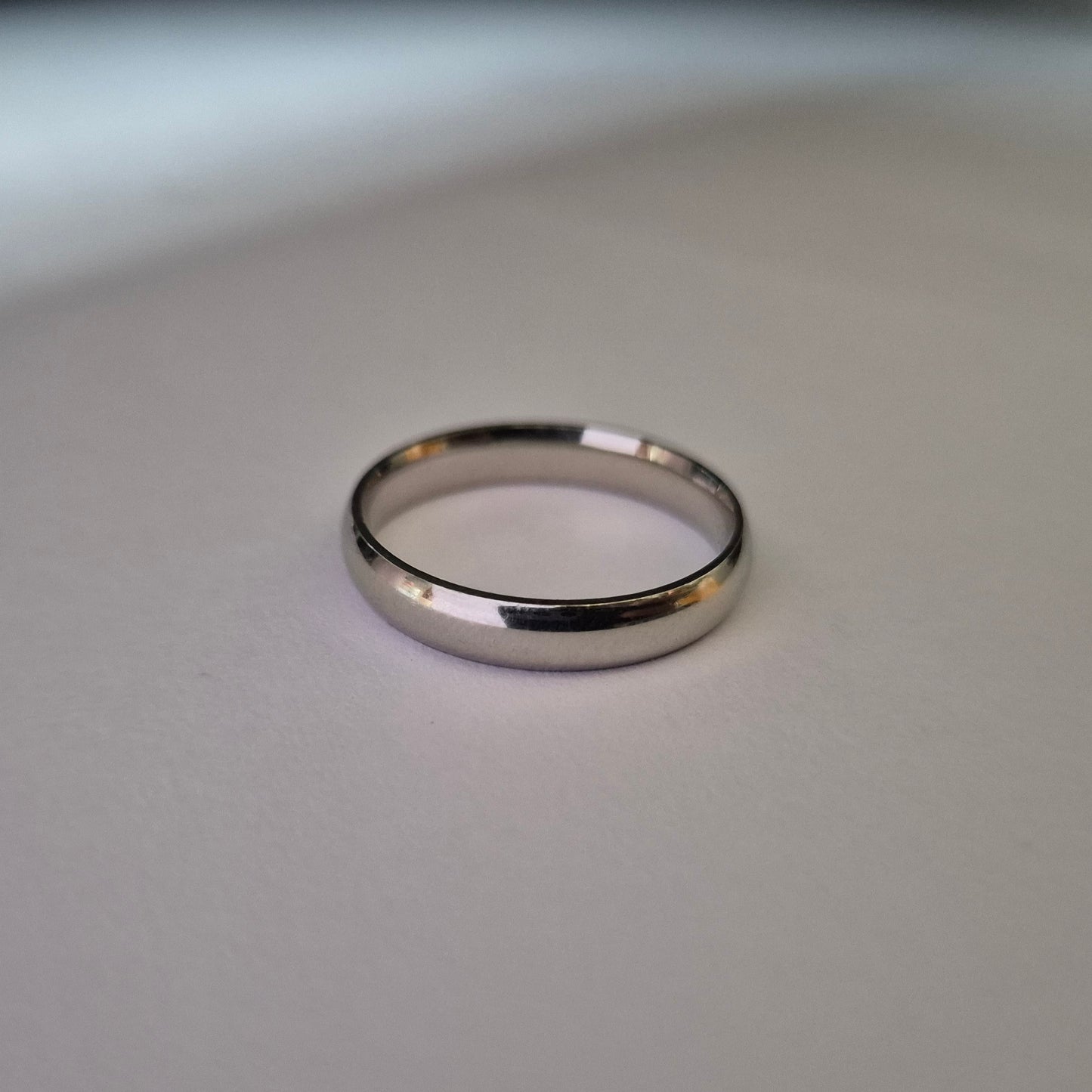 Silver Ring - Timeless Elegant Plain Silver Ring